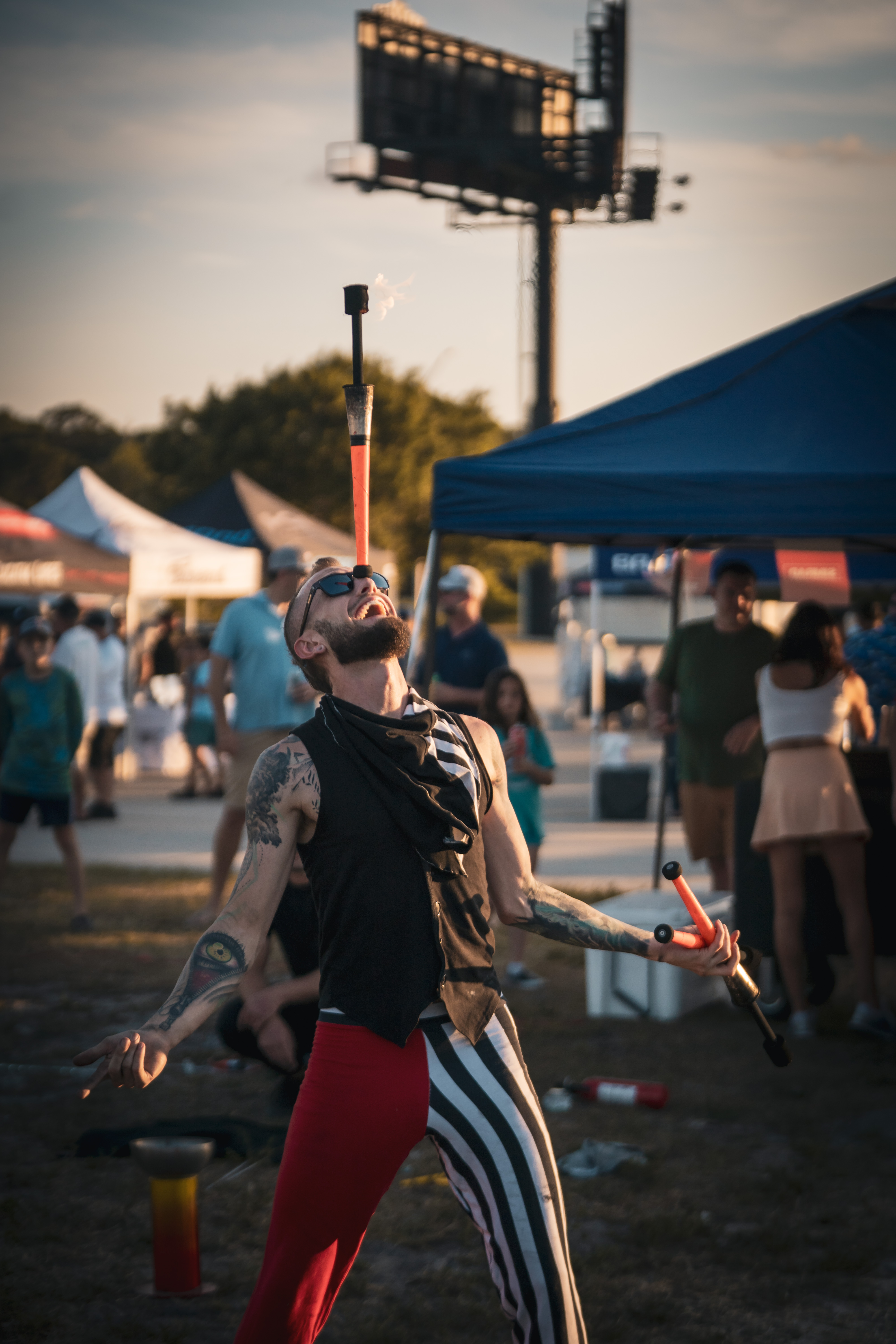 Fire Juggling